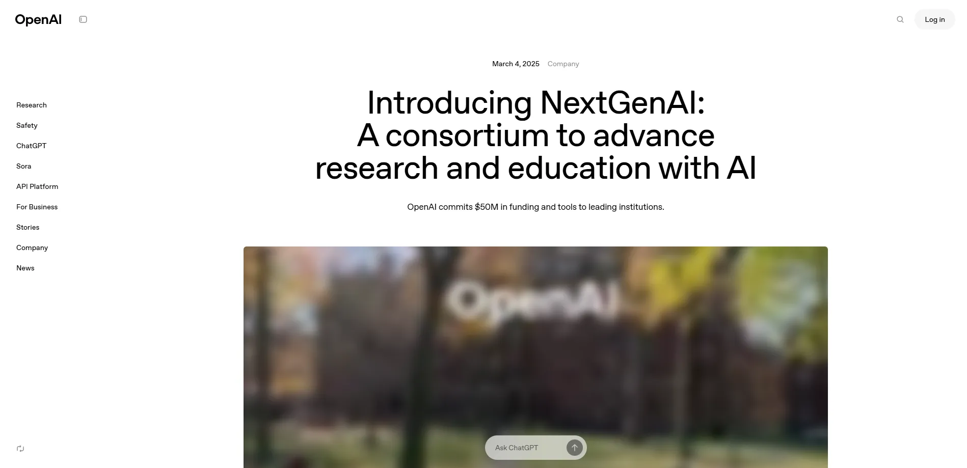 NextGenAI by OpenAI
