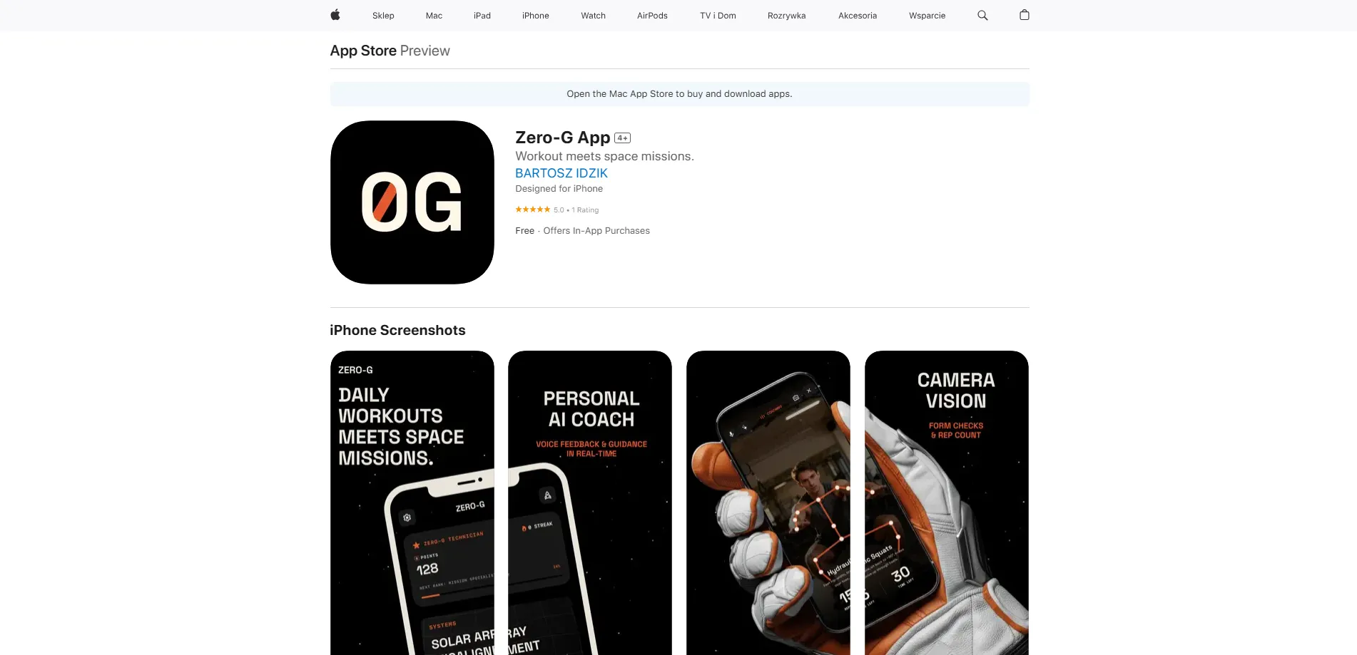 Zero-G App