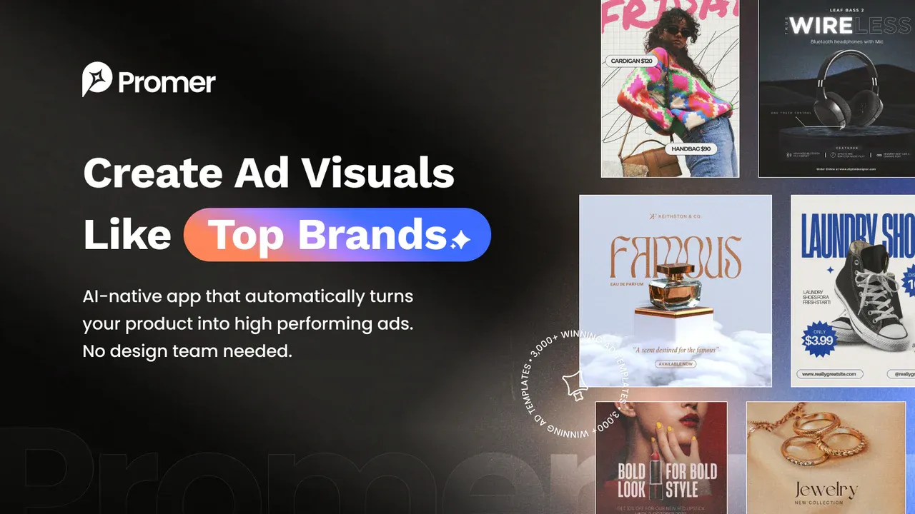 Promer AI: Ad Creative Studio